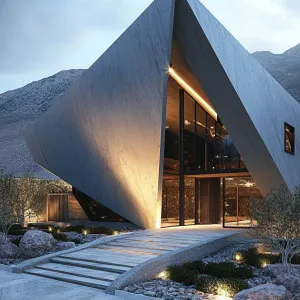 Cosmic Kite House with Earthly Anchor