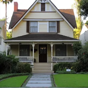 Quirky Gambrel Gem with Picket Passion