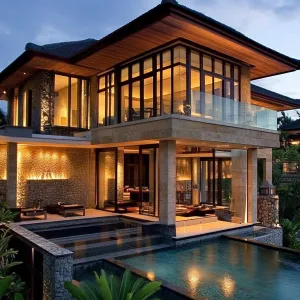 Sunset Serenity: Bali’s Modern Lux Retreat