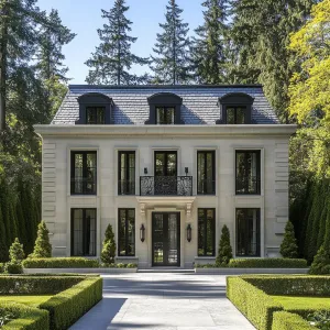 Eternal Elegance Embraced by Evergreens