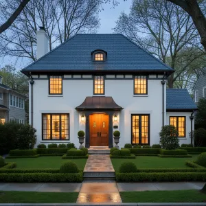 Copper-Canopied French Tudor Haven