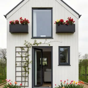 Charming Cottage with Tulip Toppers