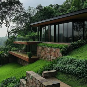 Verdant Cascading Retreat