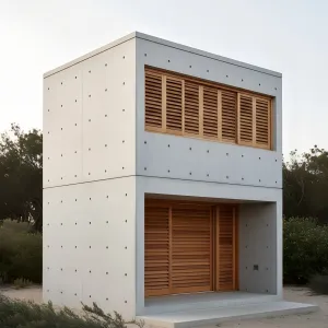 Coastal Breeze Concrete Cube