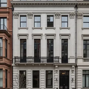 Charming Row Of Stately Domiciles