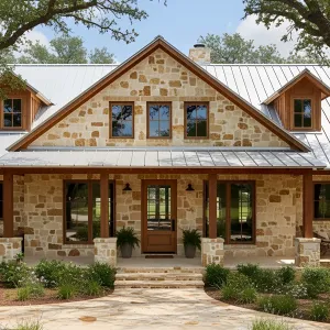 Stone Paradise Nestled in Texas Splendor