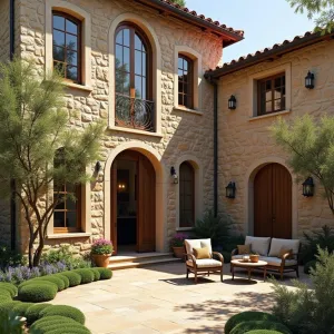 Tuscan Haven of Arches and Sunlit Elegance