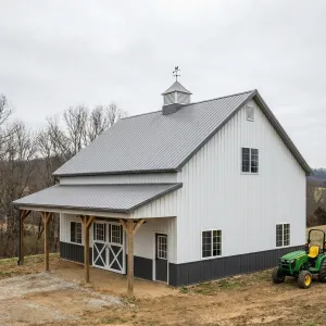 Silver Cupola Ridge Barnhome