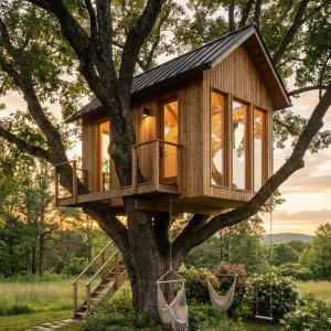 Canopy Perch Glasslined Treehouse Retreat