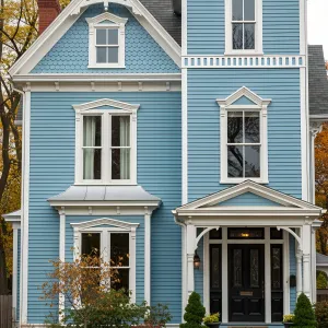 Azure Dreams: Victorian Delight
