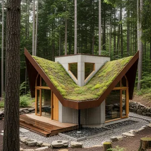 A Cozy Cabin with a Mossy Fedora
