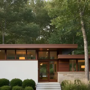 A Timber Symphony Amidst Green Giants