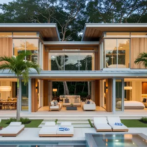 Sophisticated Serenity: A Luxurious Lakeside Lair