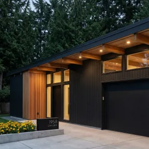 Forest Edge Black Timber Retreat