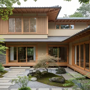 A Dance of Serenity and Timber: The Japanese Touch