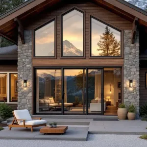 Epic Mountain Glass Retreat