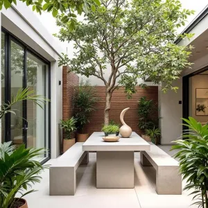 Chic Courtyard Oasis
