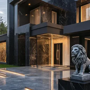 Sleek Sophistication: A Marble Marvel