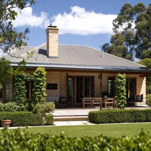 Verdant Vista: A Stone House Haven