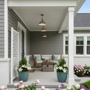 Charming Abode with Flower-Filled Porch
