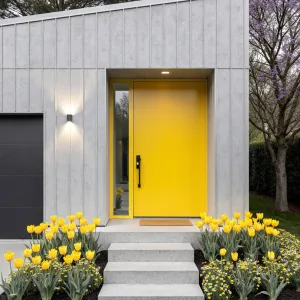 Yellow Tulips and Sunshine Threshold