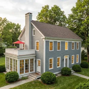 Sky Blue Garrison Garden Retreat