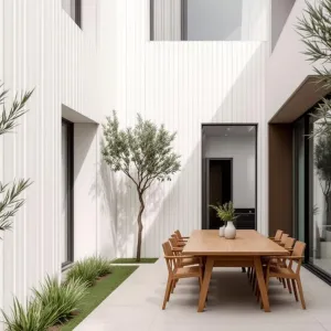 Modern Tranquility: The Patio Perch