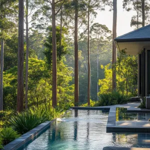 Biophilic-designed Pool
