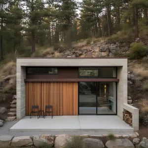 Granite Ledge Slatted Micro-Bunker