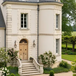 Chateau Whimsy: Towers and Blooms
