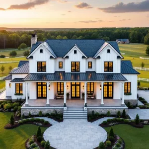 Country Charmer with White Picket Fence