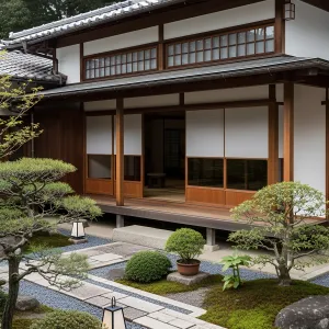 Timeless Elegance: A Japanese Veranda Gem