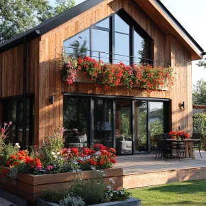 Cottage Chic: Floral Facade Flourish