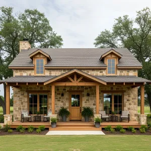 Whimsical Stone Manor