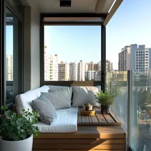 Glass-enclosed Balcony